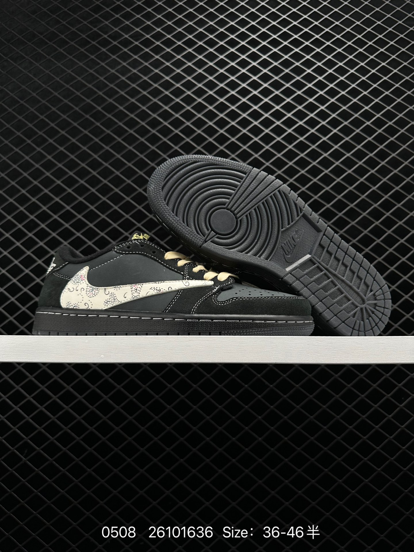 fragment design x Travis Scott x Nike Air Jordan 1 Low OG SP